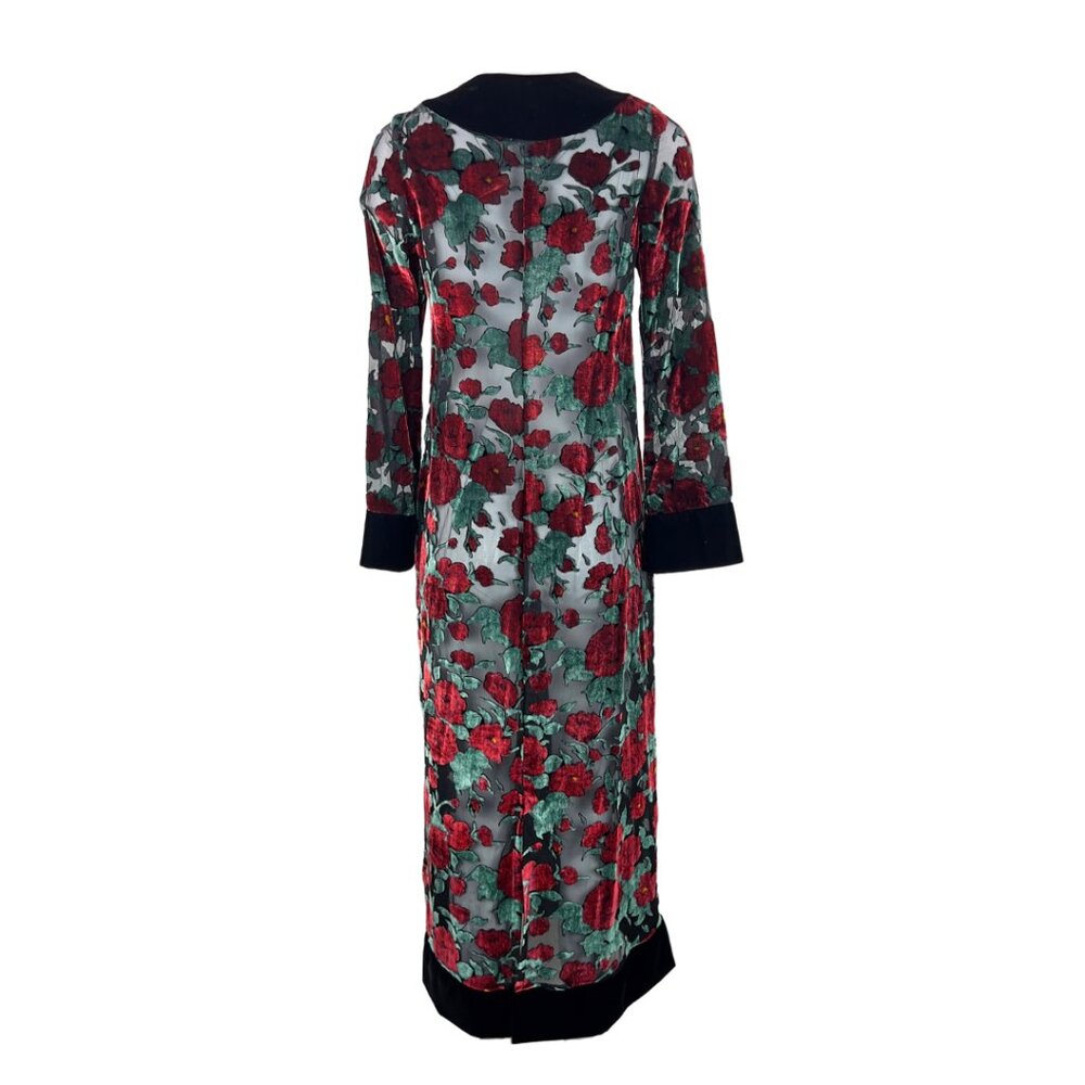 Sheer Rose Robe - Picture 3 of 5